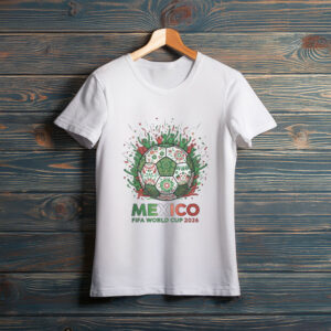 Mexico FIFA World Cup 2026 Soccer Ball T-Shirt