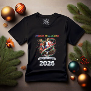 Moose & Eagle Soccer Globe Tee