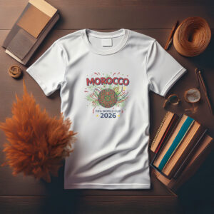 Morocco FIFA World Cup 2026 Soccer Tee