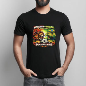 Morocco vs Brazil Soccer Shirt
