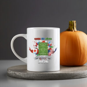 North America Soccer Field – Road To World Cup 2026 Mug