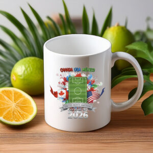 North America Soccer Field – Road To World Cup 2026 Mug
