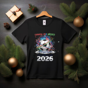 Orbiting Soccer Globe Tee