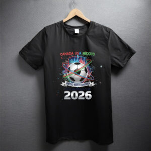 Orbiting Soccer Globe Tee