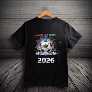 Orbiting Soccer Globe Tee