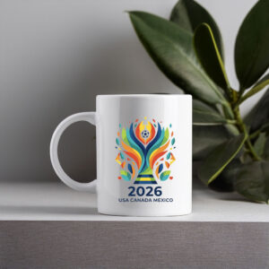 Soccer Mug – World Cup USA Canada Mexico
