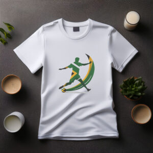 South Africa Flag Soccer T-Shirt