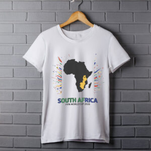 South Africa Map FIFA World Cup 2026 T-Shirt