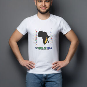South Africa Map FIFA World Cup 2026 T-Shirt