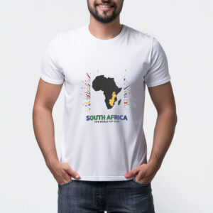 South Africa Map FIFA World Cup 2026 T-Shirt