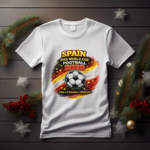 Spain FIFA World Cup 2026 Football T-Shirt