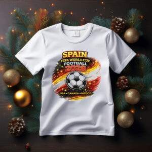 Spain FIFA World Cup 2026 Football T-Shirt
