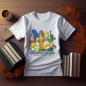 The Simpsons FIFA World Cup 2026 Shirt