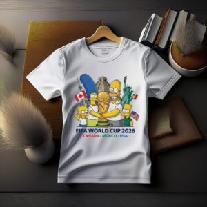 The Simpsons FIFA World Cup 2026 Shirt
