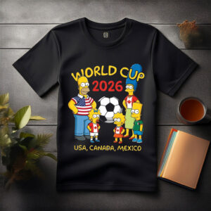 The Simpsons FIFA World Cup 2026 T-Shirt