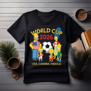 The Simpsons FIFA World Cup 2026 T-Shirt