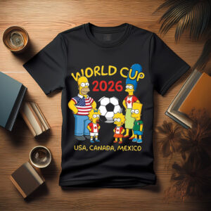 The Simpsons FIFA World Cup 2026 T-Shirt