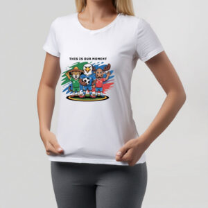 This Is Our Moment World Cup 2026 Animal Soccer T-Shirt