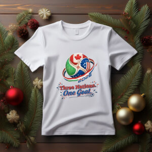 Three Nations One Goal Football Soccer Shirt