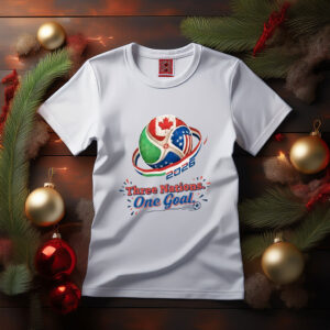 Three Nations One Goal Football Soccer Shirt