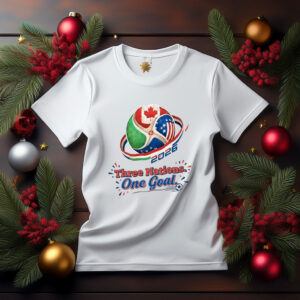 Three Nations One Goal Football Soccer Shirt