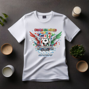 Tri-Flag Shield – World Cup North America 2026 Shirt