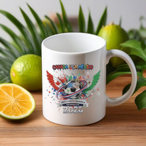 Tri-Nation Power Ball – FIFA World Cup 2026 Mug
