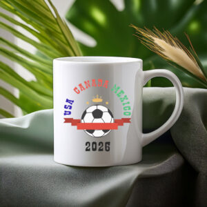 USA, Canada, Mexico Soccer Fan Mug