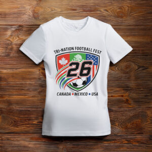 USA Canada Mexico Soccer T-Shirt