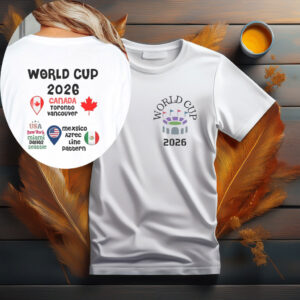 United States Canada Mexico World Cup 2026 T-Shirt
