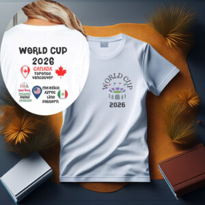 United States Canada Mexico World Cup 2026 T-Shirt