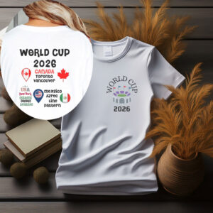 United States Canada Mexico World Cup 2026 T-Shirt