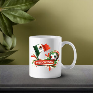 WORLD CUP 2026 Mexico Flag Mug
