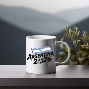 World Cup 2026 Argentina Soccer Mug