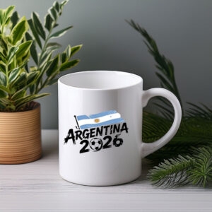 World Cup 2026 Argentina Soccer Mug