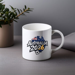 World Cup 2026 Australia Soccer Mug