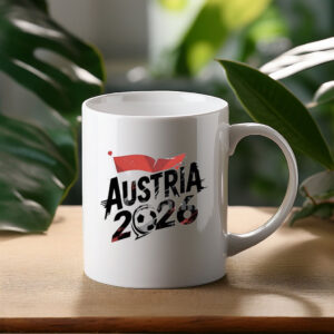 World Cup 2026 Austria Soccer Mug