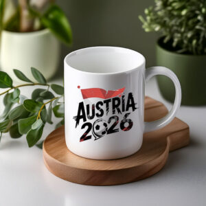 World Cup 2026 Austria Soccer Mug