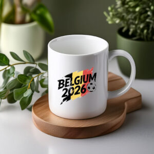 World Cup 2026 Belgium Soccer Mug