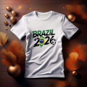 World Cup 2026 Brazil Soccer Shirt