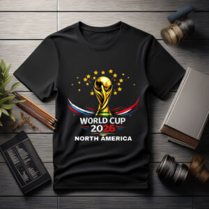 World Cup 2026 Canada, Mexico, USA Soccer T-Shirt