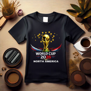 World Cup 2026 Canada, Mexico, USA Soccer T-Shirt