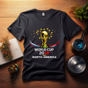 World Cup 2026 Canada, Mexico, USA Soccer T-Shirt