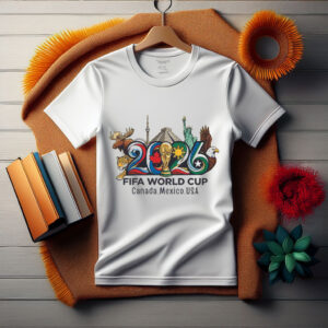 World Cup 2026 Canada Mexico USA Tee