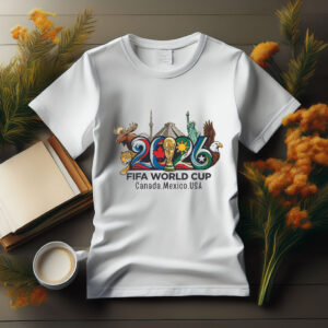 World Cup 2026 Canada Mexico USA Tee
