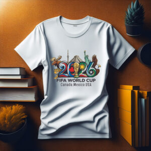 World Cup 2026 Canada Mexico USA Tee