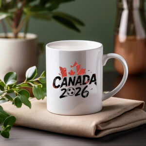 World Cup 2026 Canada Soccer Mug