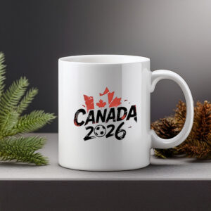 World Cup 2026 Canada Soccer Mug