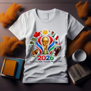 World Cup 2026 Canada-USA-MEX T-Shirt