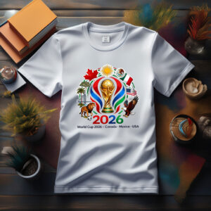 World Cup 2026 Canada-USA-MEX T-Shirt
